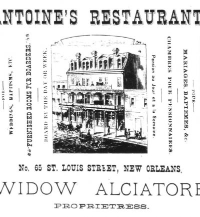 Antoine's Restaurant poster